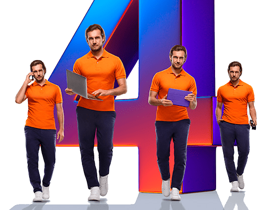 Великолепная четверка Ростелеком в&nbsp;садовый массив № 1